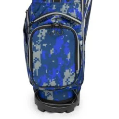 TS5-51 Stand Bag 27.5 Inch, Blue Camo Bag -Golf Store 10143 AltB