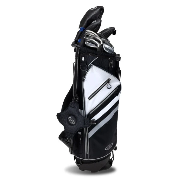 Right Hand TS5-57 10 Club Stand Set Graphite, Black/White Bag 7 Right Hand TS5-57 10 Club Stand Set Graphite, Black/White Bag - Image 5