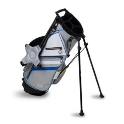Golf Store 42 TS5-60 Stand Bag 32 Inch, Silver/White Bag