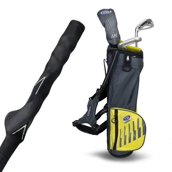 Left Hand UL42-s 3 Club Training Club Carry Set, Grey/Yellow Bag 3 Left Hand UL42-s 3 Club Training Club Carry Set, Grey/Yellow Bag