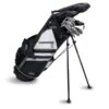 Right Hand TS5-66 10 Club Stand Set Combo, Black/White Bag -Golf Store 18103 main.default