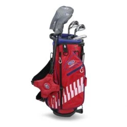 Left Hand UL48-s 5 Club Stand Set, Red/White/Blue Bag -Golf Store 18861 AltA