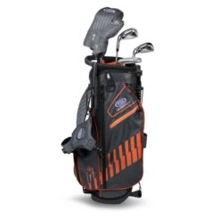 Left Hand UL51-s 5 Club Stand Set, Grey/Orange Bag -Golf Store 19860 AltA