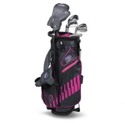 Left Hand UL51-s 7 Club DV3 Stand Set, Black/Pink Bag -Golf Store 19865 AltA