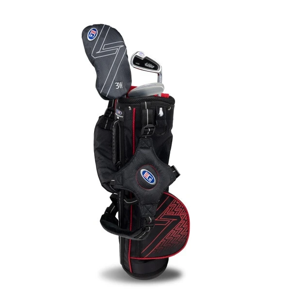 Left Hand UL7-39 3 Club Carry Set, Black/Red 3 Left Hand UL7-39 3 Club Carry Set, Black/Red