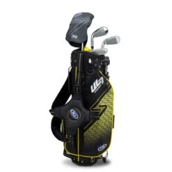 Left Hand UL7-42 4 Club Stand Set, Black/Yellow -Golf Store 21101 AltA