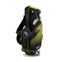 UL7-42 Stand Bag/21.5 Inch, Black/Yellow -Golf Store 21131 AltA