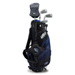 Left Hand UL7-45 4 Club Stand Set, Black/Blue 7 Left Hand UL7-45 4 Club Stand Set, Black/Blue -Golf Store 22101 AltA