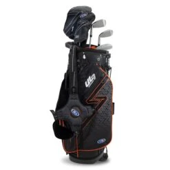 Left Hand UL7-51 5 Club Stand Set, Black/Orange -Golf Store 24101 AltA