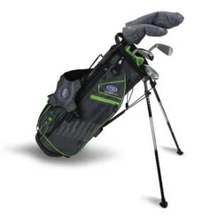 Right Hand UL57-s 5 Club Stand Set, Grey/Green Bag