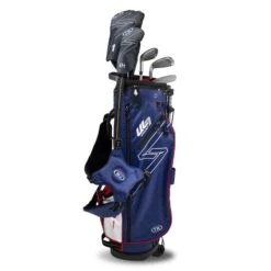 Left Hand UL7-57 5 Club Stand Set, Navy/Red -Golf Store 26102 AltA 1