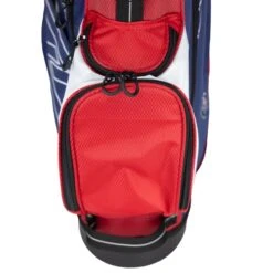 Left Hand UL7-57 7 Club Stand Set, Navy/Red -Golf Store 26105 AltB