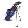 Left Hand UL7-57 7 Club Stand Set, Navy/Red -Golf Store 26105 main.default