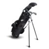 Right Hand UL7-60 5 Club Stand Set, Black/Maroon 2 Right Hand UL7-60 5 Club Stand Set, Black/Maroon -Golf Store 27101 main.default
