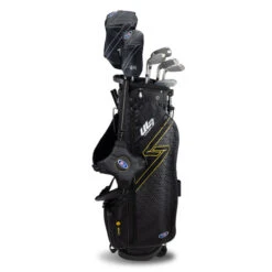Left Hand UL7-63 7 Club Stand Set, Black/Gold 9 Left Hand UL7-63 7 Club Stand Set, Black/Gold -Golf Store 28104 AltA