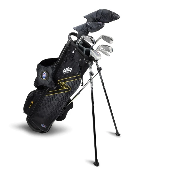 Left Hand UL7-63 7 Club Stand Set, Black/Gold 3 Left Hand UL7-63 7 Club Stand Set, Black/Gold