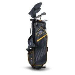 Right Hand UL63-s 5 Club Stand Set, Grey/Gold Bag -Golf Store 28760 AltA