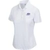 USKG Womens Solid ML75 Polo, Classic White -Golf Store 40486 main.default