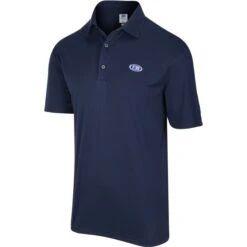 Oval Mens Solid ML75 Polo, Deep Navy