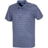 Knoll Stripe Polo, Maritime Mix -Golf Store 40715 main.default