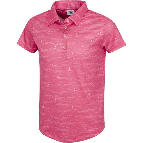Fairway Polo, Tropical Pink 3 Fairway Polo, Tropical Pink