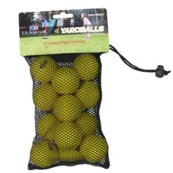 Yard Ball 12-Ball Pack In Mesh Bag Yellow 7 Yard Ball 12-Ball Pack In Mesh Bag Yellow -Golf Store 46305 AltA